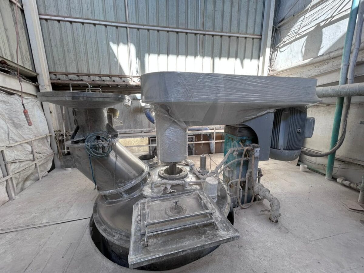 ⁦الموضوع: مطحنة لاكيهات وميكسر مبرد لتصنيع البلاستيك والمعجون Lacquer Mill and Cooling Mixer for Plastic and Putty Production, Dispersion Mixer PMD-VC NETZSCH & Agitator Mill LME 30 C NETZSCH⁩ - الصورة ⁦2⁩