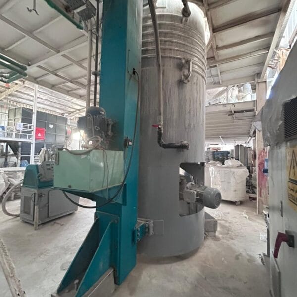 الموضوع: مطحنة لاكيهات وميكسر مبرد لتصنيع البلاستيك والمعجون Lacquer Mill and Cooling Mixer for Plastic and Putty Production, Dispersion Mixer PMD-VC NETZSCH & Agitator Mill LME 30 C NETZSCH