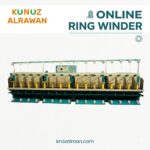 Online Ring Winder – High Speed Yarn Winding Machine | ماكينة لف الخيوط الصناعية