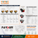 منتجات PARSUN للطاقة والمعدات الصناعية PARSUN Power & Industrial Equipment
