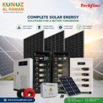 Techfine Solar Energy & Energy Storage Solutions - حلول Techfine المتكاملة للطاقة الشمسية وأنظمة تخزين الطاقة